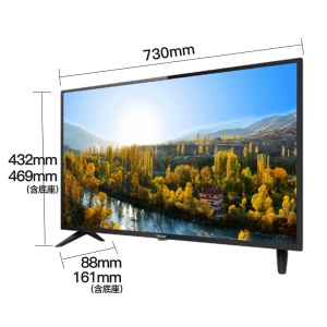 海尔（Haier）32英寸高清智能WIFI网络液晶平板电视机家用出租房卧室小彩电 32K31A 32英寸高清智能WiFi