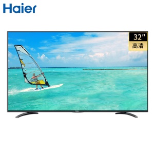 海尔（Haier）32英寸高清智能WIFI网络液晶平板电视机家用出租房卧室小彩电 32K31A 32英寸高清智能WiFi